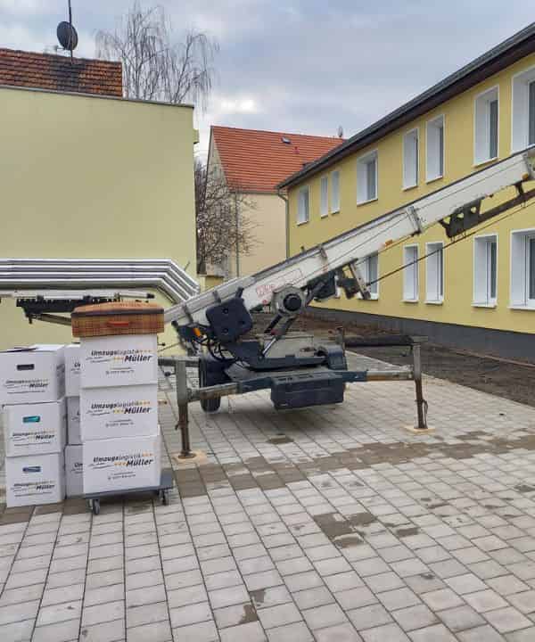 Möbellift in Nordhorn Büroumzug